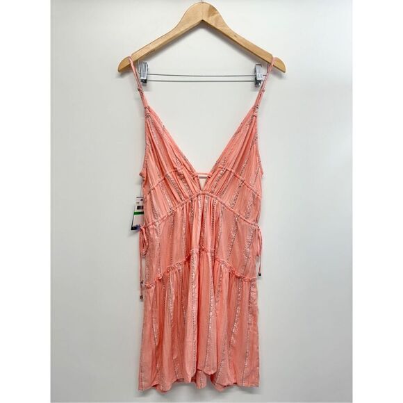 Isabella Rose‎ Dress Size Large Salmon Color Jubille Summer Wear NWT - Picture 9 of 12